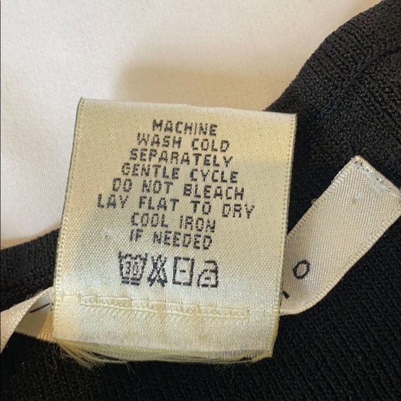 Max Studio SzS Black V Neck Tank top - Picture 5 of 5